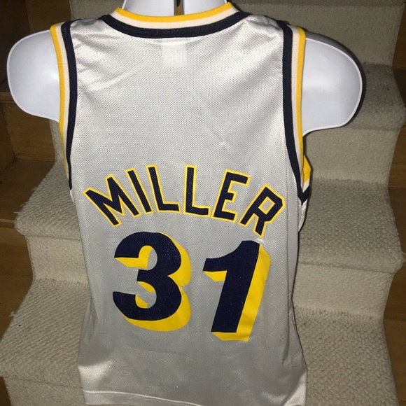 reggie miller jersey champion